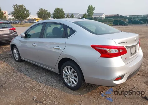 2019 Nissan Sentra Sv из США, поврежденный, VIN 3N1AB7APXKY425868